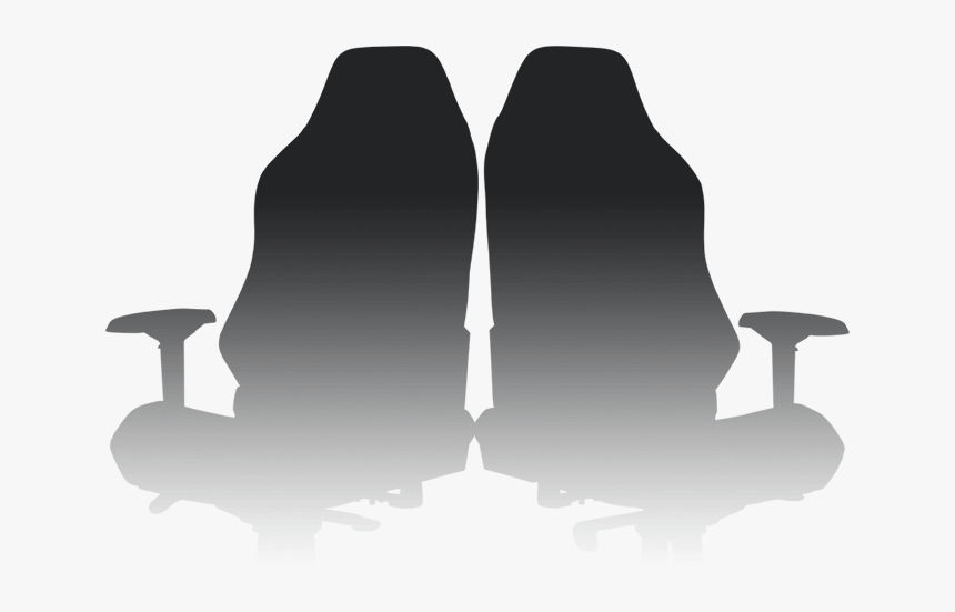 Silhouette Of Three Chairs - Office Chair, HD Png Download, Free Download