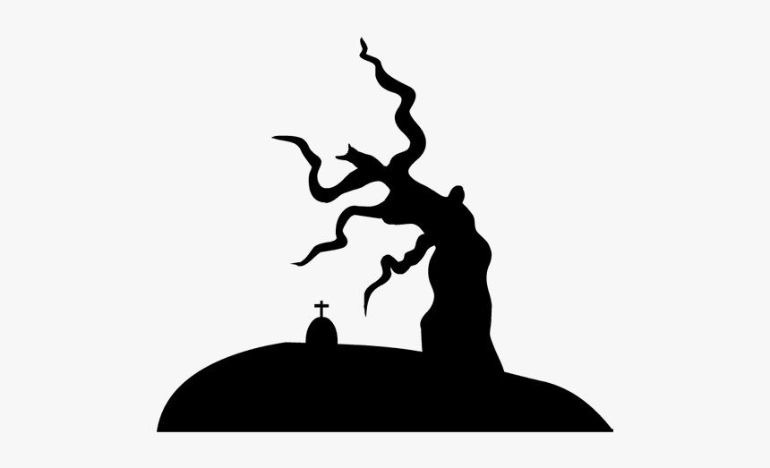 Grave Clipart - Grave Silhouette, HD Png Download, Free Download