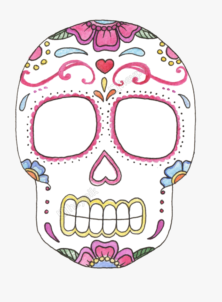 Vector Skeleton Day The Dead - Skull, HD Png Download, Free Download