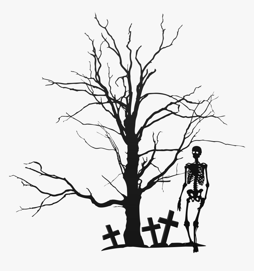 Halloween Tree And Png - Halloween Tree Vector Png, Transparent Png, Free Download