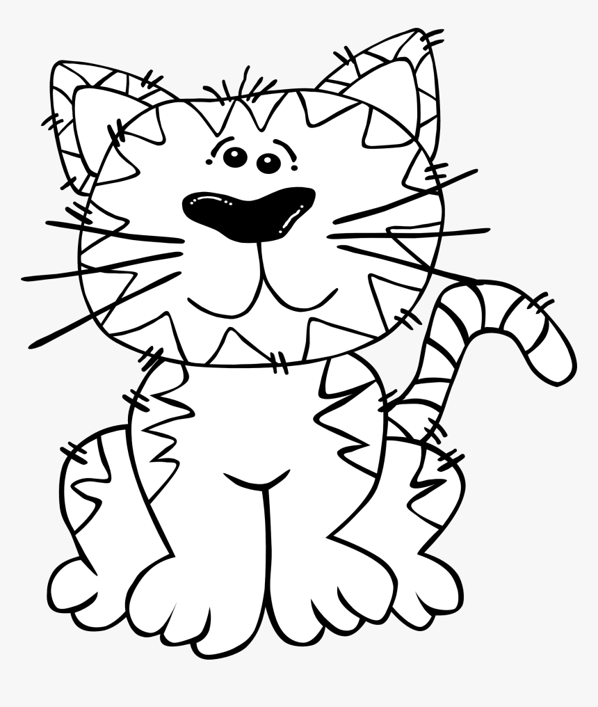 Cartoon cat а 4