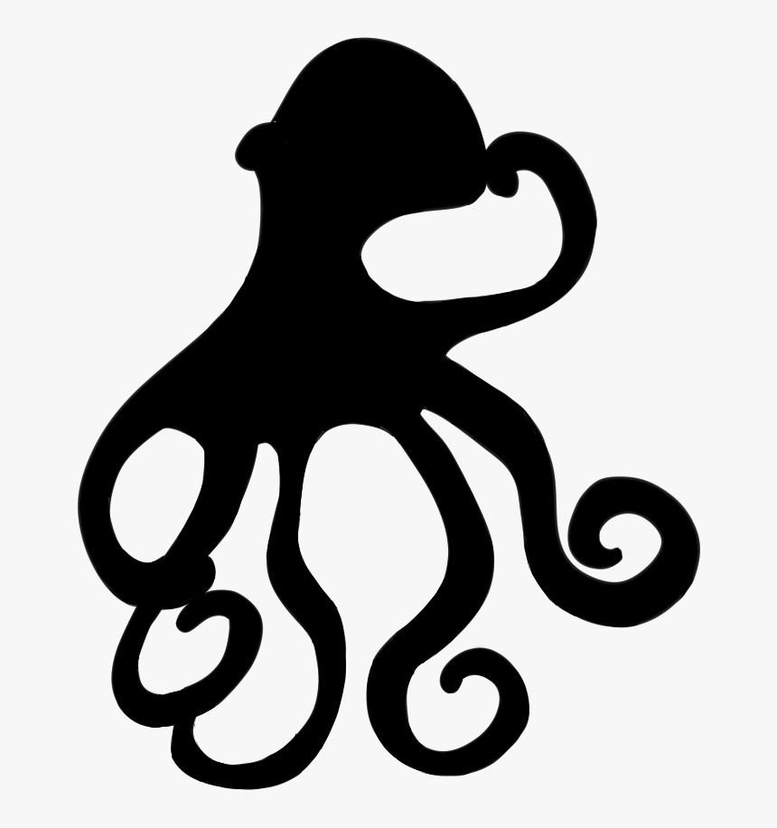 Transparent Octopus Silhouette Png - Illustration, Png Download, Free Download