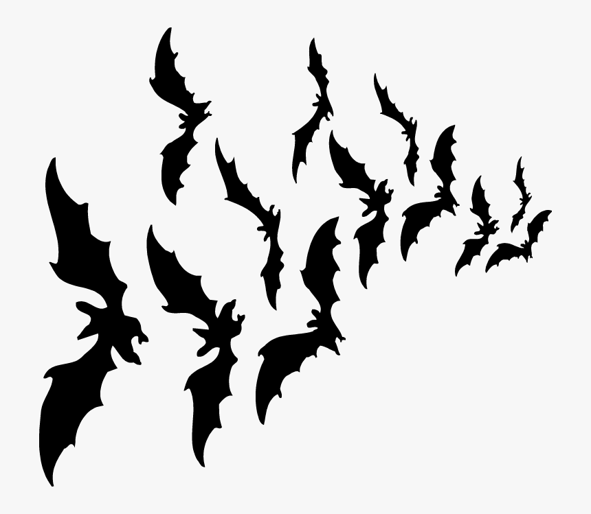 Halloween Bat Png Hd - Halloween Bats Png, Transparent Png, Free Download