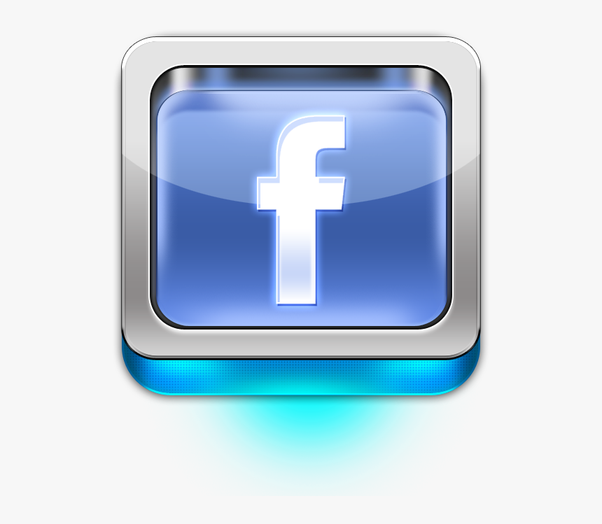 Premium PSD | Facebook 3d render logo