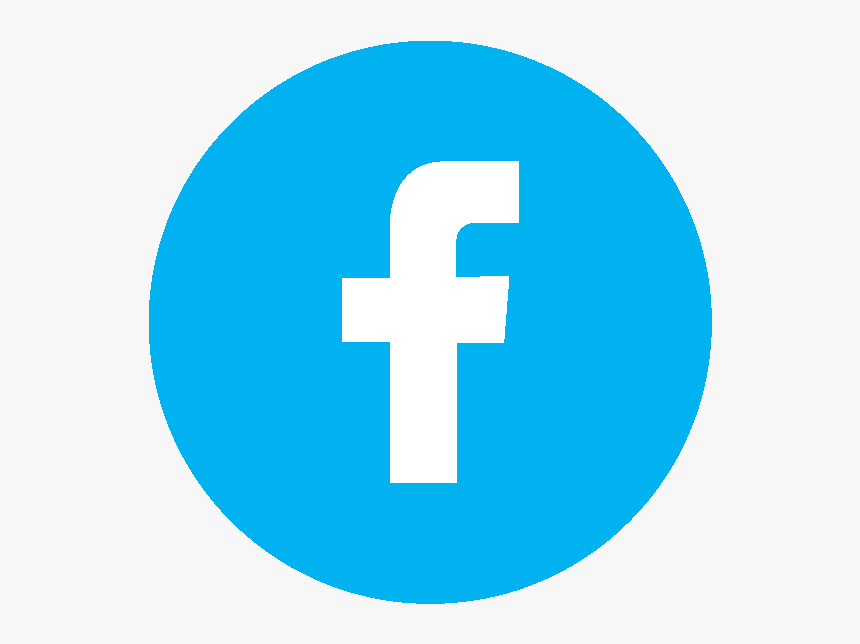 Symbol,circle,electric Blue - Logo De Facebook Colores, HD Png Download, Free Download
