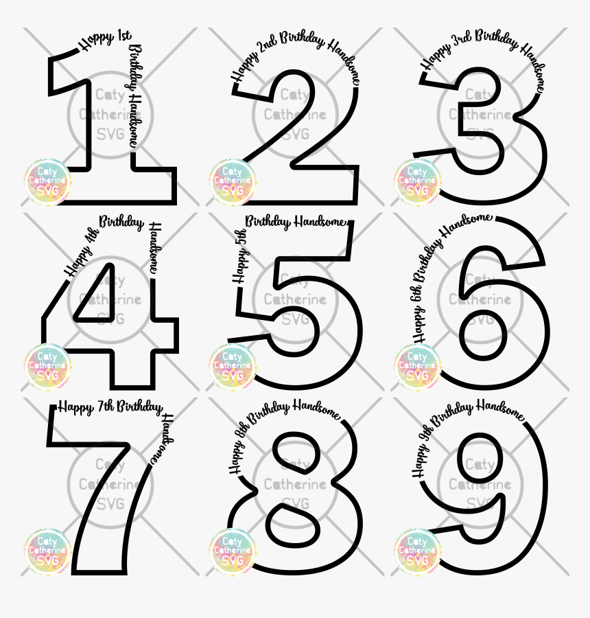 Download Privacy Policy Circle Birthday Number 1 Svg Hd Png Download Kindpng
