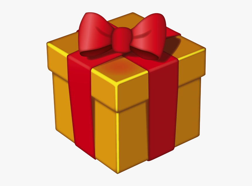 Gift Emoji, HD Png Download - kindpng