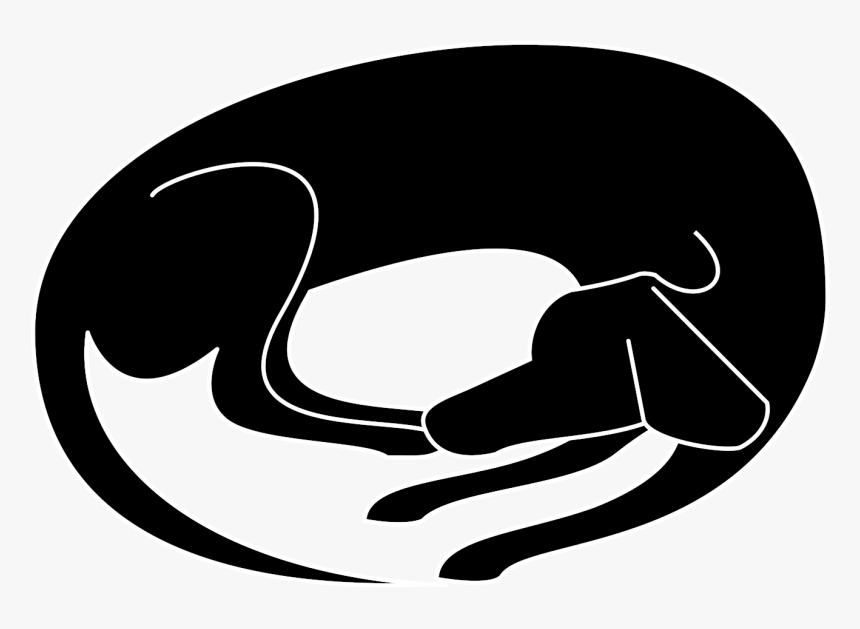 Dog Nap Cliparts - Dog Sleeping Icon Transparent Background, HD Png Download, Free Download