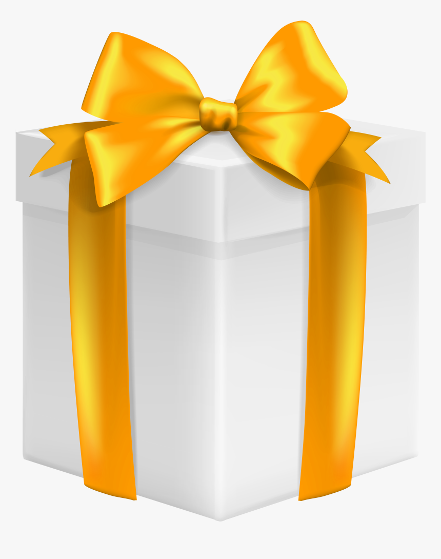 Hd Gifts Clipart Birthday - Yellow Gift Png, Transparent Png, Free Download