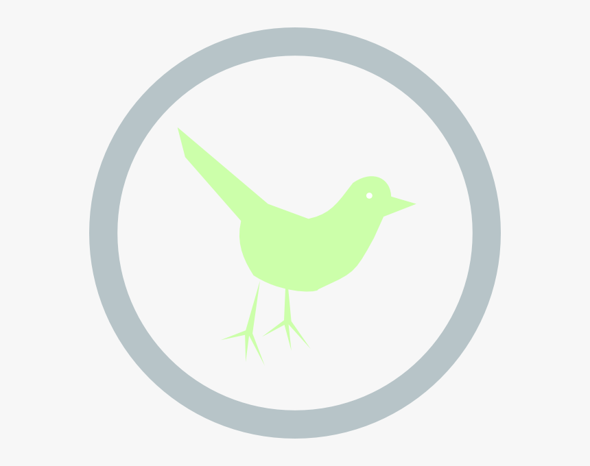 Twitter Icon Circle Png - Illustration, Transparent Png, Free Download