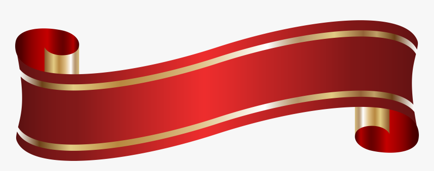 Red Ribbon Banner Png, Transparent Png, Free Download