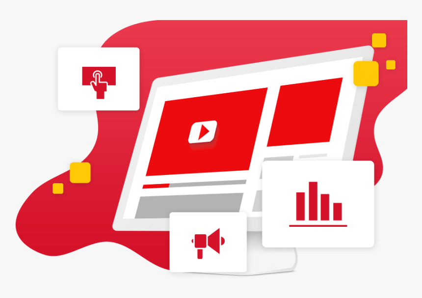 Youtube Advertising - Youtube Advertising Png, Transparent Png, Free Download