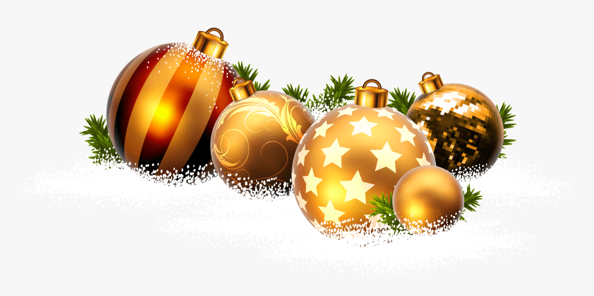 Christmas Balls And Snow Png Clipart Image - Transparent Christmas Snow Png, Png Download, Free Download