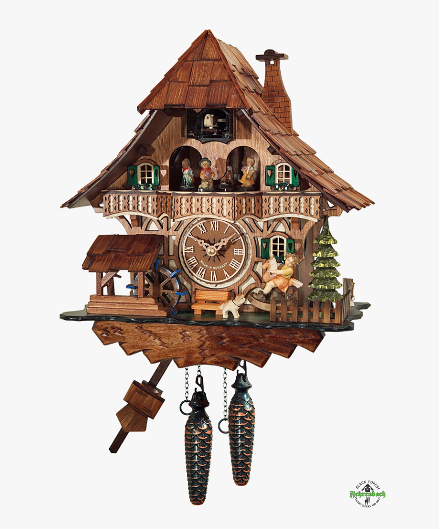 Cuckoo Clock Png - Quartz Kissing Music Cuckoo Clock, Transparent Png, Free Download