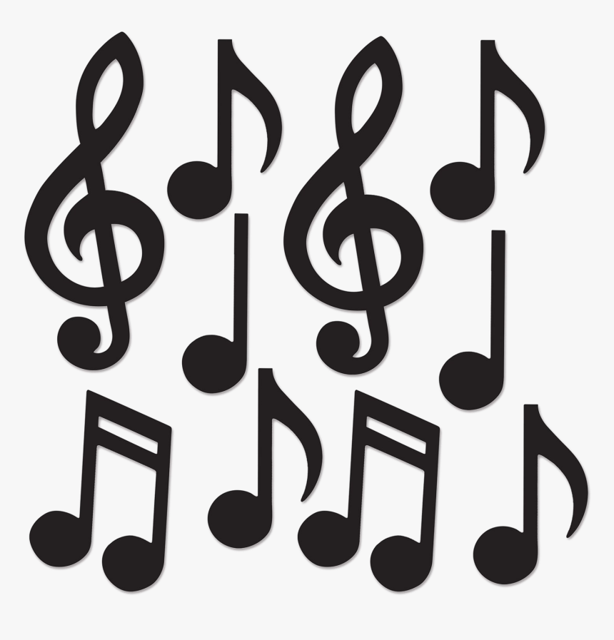 Music Notes Cut Out, HD Png Download kindpng