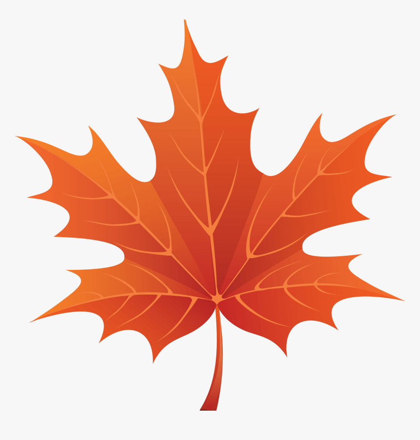 Brown Maple Leaf - Transparent Autumn Leaf, HD Png Download, Free Download