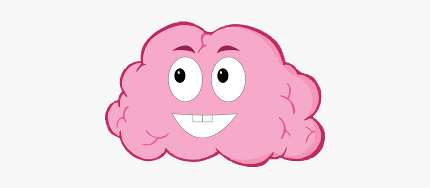 Happy Brain Png - Brain Cartoon, Transparent Png, Free Download