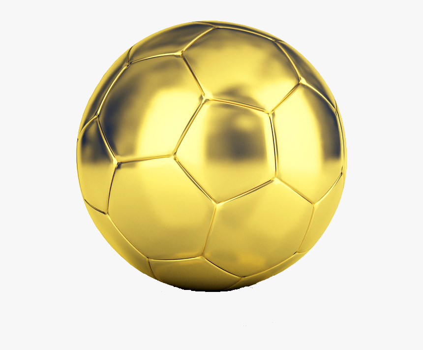 Golden Soccer Ball Png - World Football Golden Cup, Transparent Png, Free Download