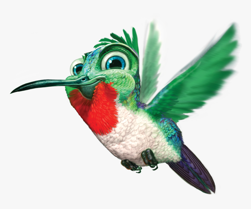 Transparent Bird Png - Ruby Throated Hummingbird Png, Png Download, Free Download