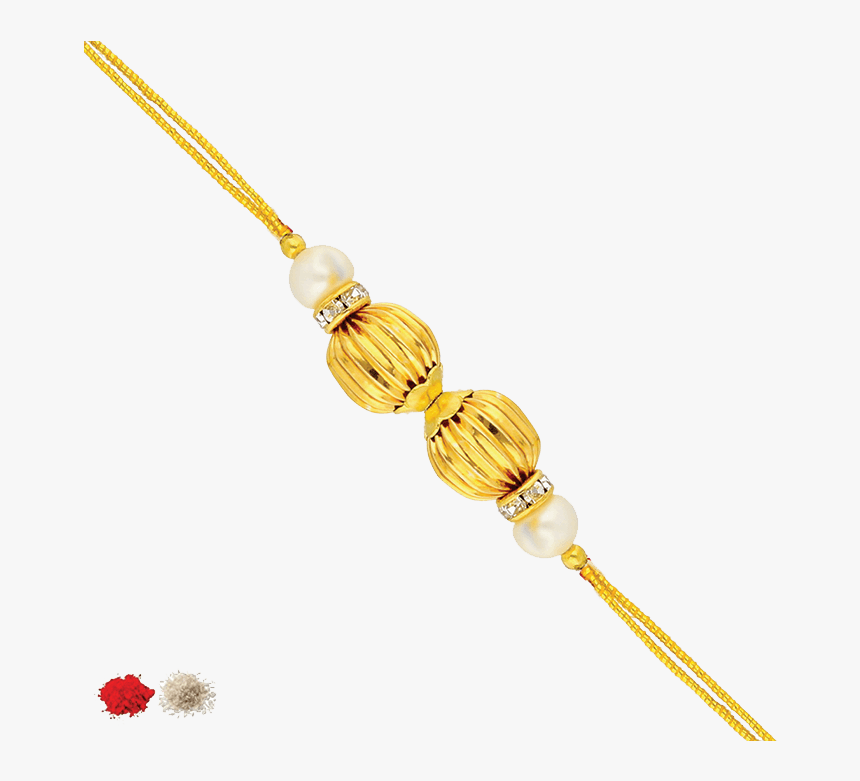 Golden Rakhi Png, Transparent Png, Free Download