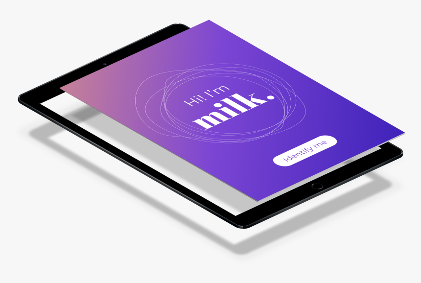 Milk Splash - Ipad Gravity Mockup, HD Png Download, Free Download