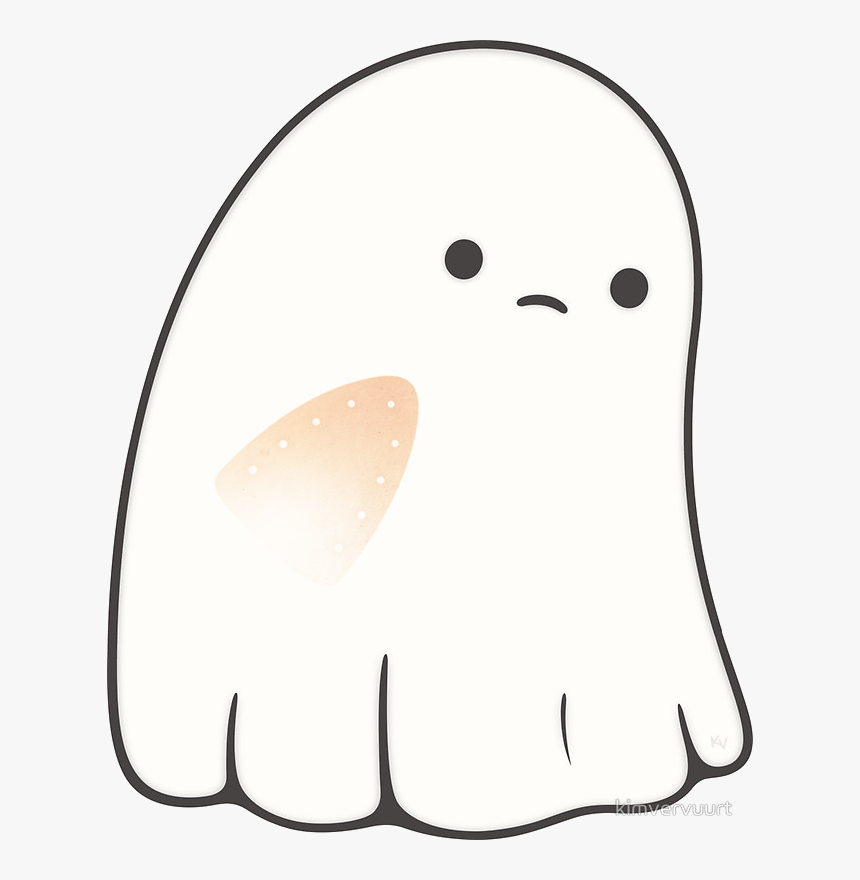 Ghost Cute Clipart Free Clip Art Transparent Png - Sad Ghost Clipart, Png Download, Free Download