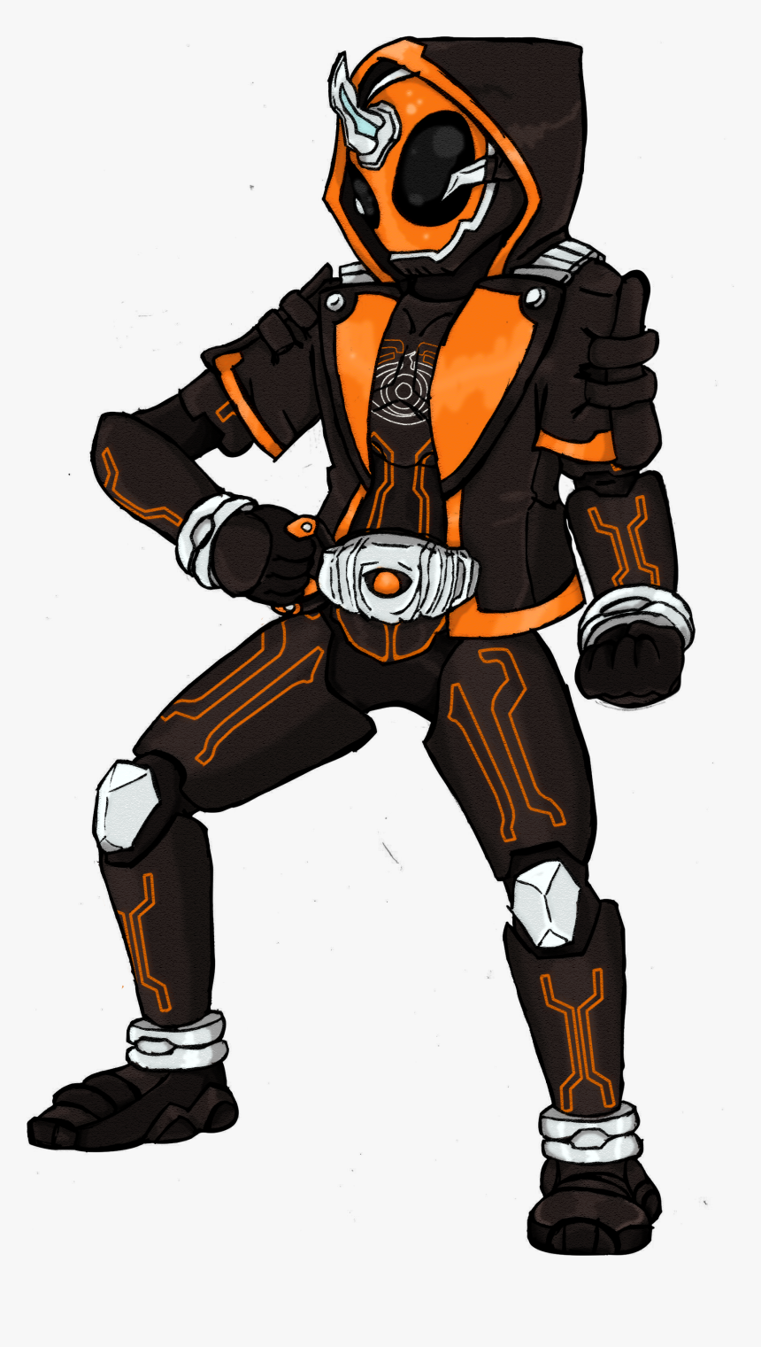 Kamen Rider Ghost Png Chibi Ghost Rider Drawing Transparent Png Kindpng