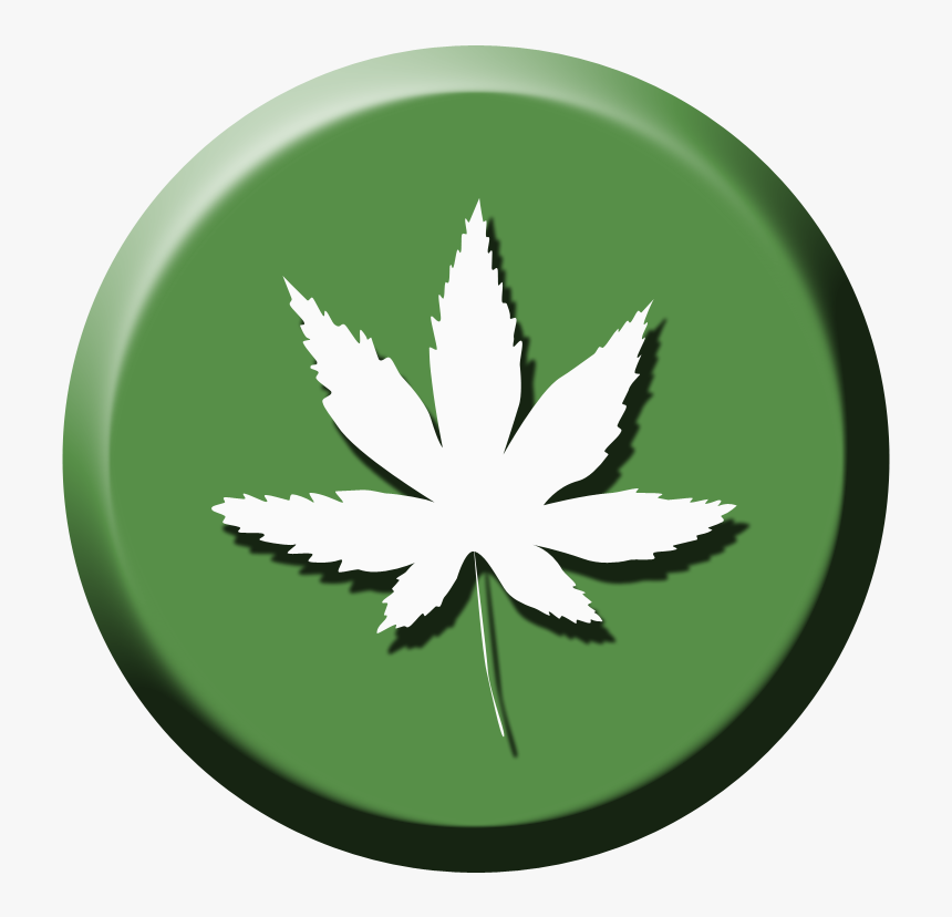 Marijuana Leaf Circle Png, Transparent Png, Free Download