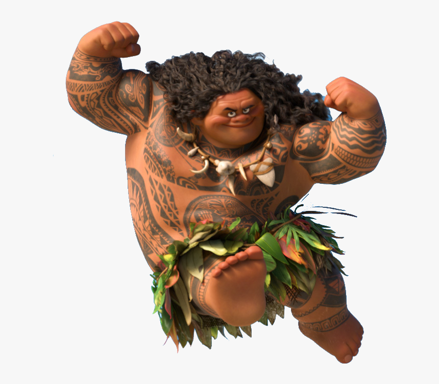 Moana Maui Background Tattoos Png Moana All The Characters Transparent Png Kindpng