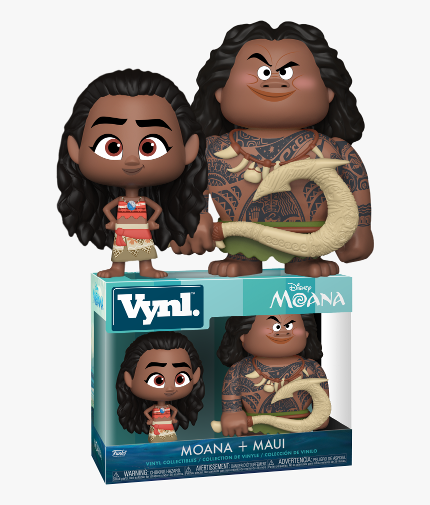 Vinyl Moana And Maui, HD Png Download, Free Download