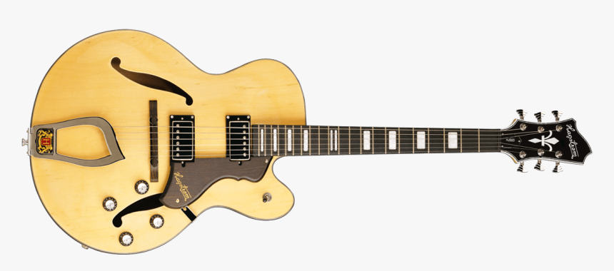 Hagstrom Jazz Hj500 Natural Gloss Mahogany Front - Ibanez Pm2, HD Png Download, Free Download