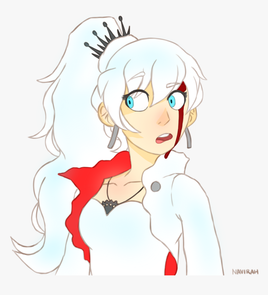Weiss Schnee Crying Smile Facial Expression Shame - Crying Weiss, HD Png Download, Free Download