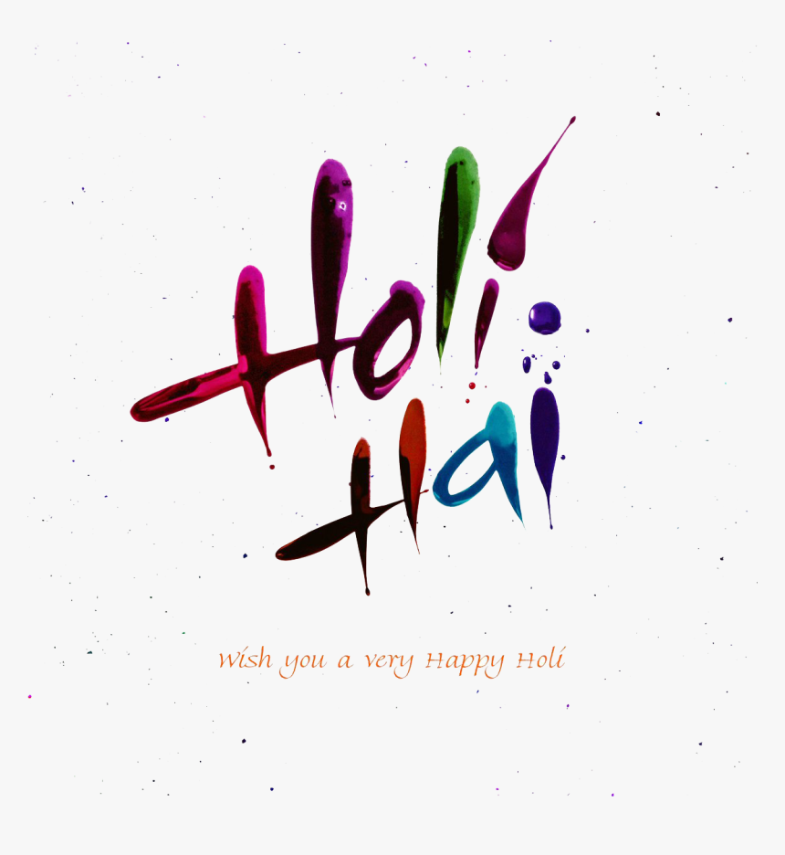 Happy Holi PNG, Clipart, Happy Holi, Logo, Text Free PNG Download
