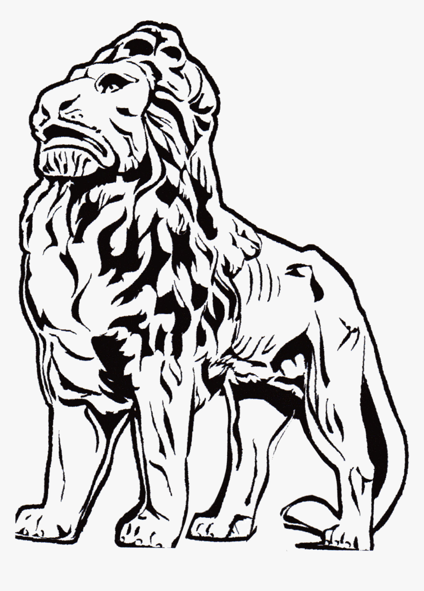 Transparent White Lion Png - Illustration, Png Download, Free Download