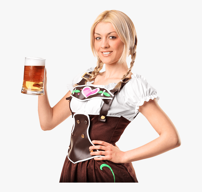 Woman Drinking Beer Png, Transparent Png, Free Download