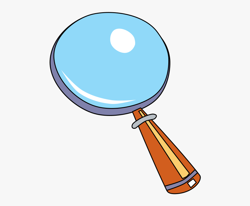 Clipart Of Glass, Magnifying Glass The And Magnifying, HD Png Download, Free Download