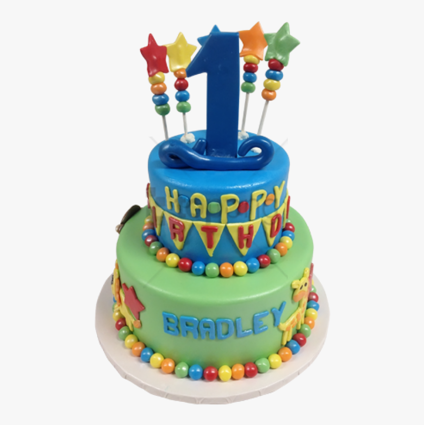 Free Png Birthday Png Image With Transparent Background - 1st Birthday Cake  Png, Png Download - kindpng