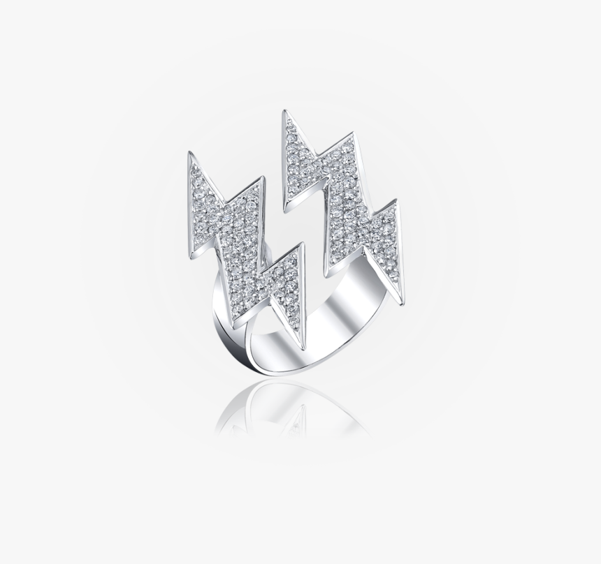 Lightning Bolt Ring - Emblem, HD Png Download, Free Download