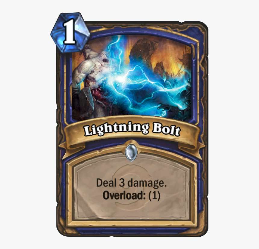 Lightning Bolt Hearthstone, HD Png Download, Free Download