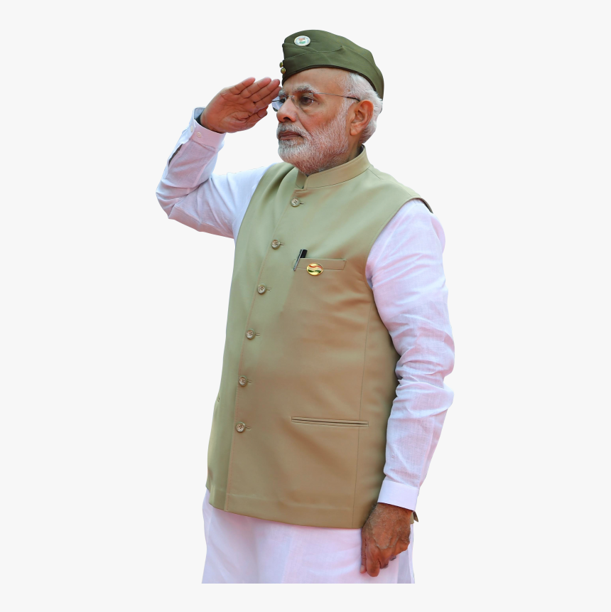 Narendra Modi Transparent Png Free Download Searchpng - Modi With National Flag, Png Download, Free Download