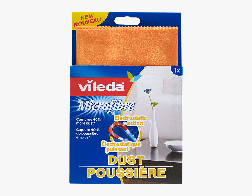 Vileda Microfiber Dust Cloth, HD Png Download, Free Download