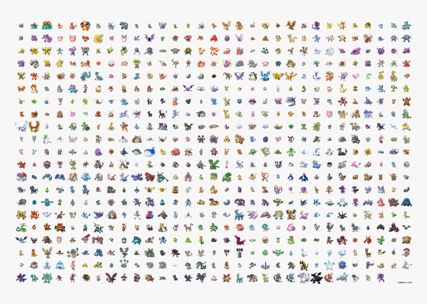 Pokemon Gen 1 Sprites 