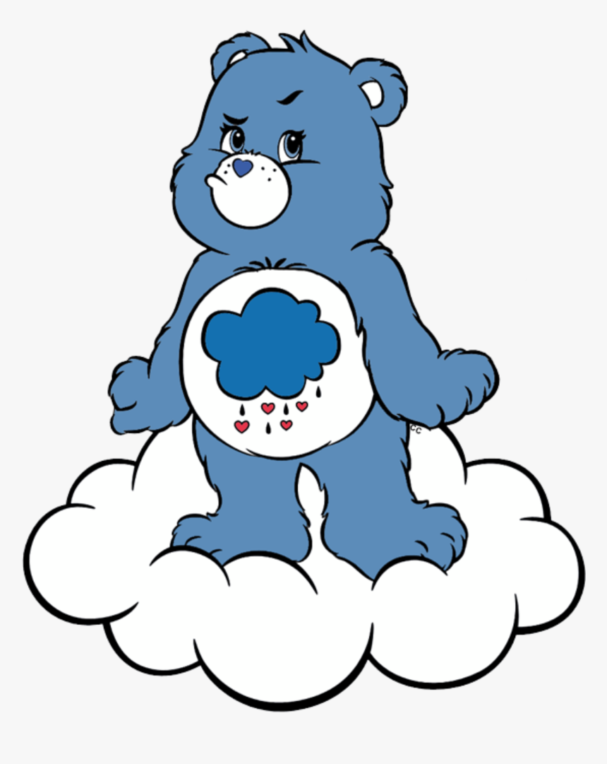 Care Bears And Cousins Clip Art Images - Blue Care Bear Cartoon, HD Png ...