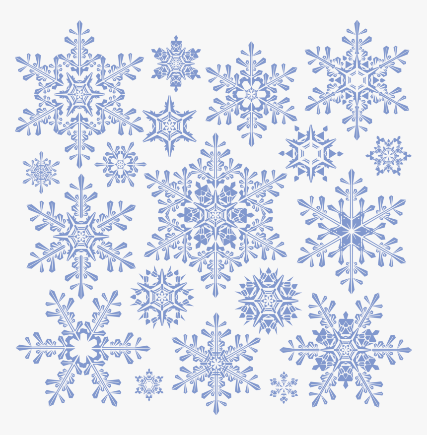 Snowflakes Png Image - Snowflake Design Png, Transparent Png, Free Download