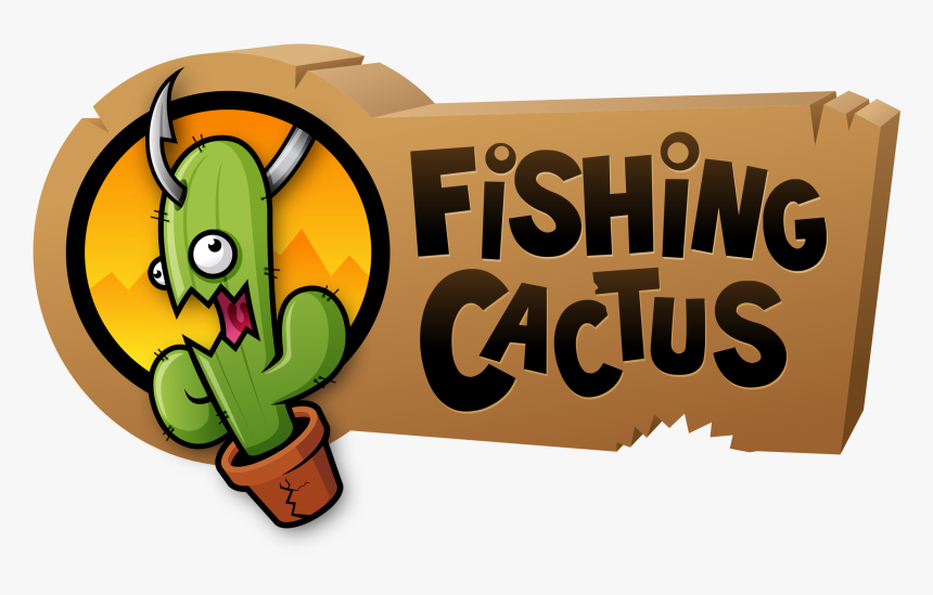 Logo - Fishing Cactus Logo, HD Png Download, Free Download