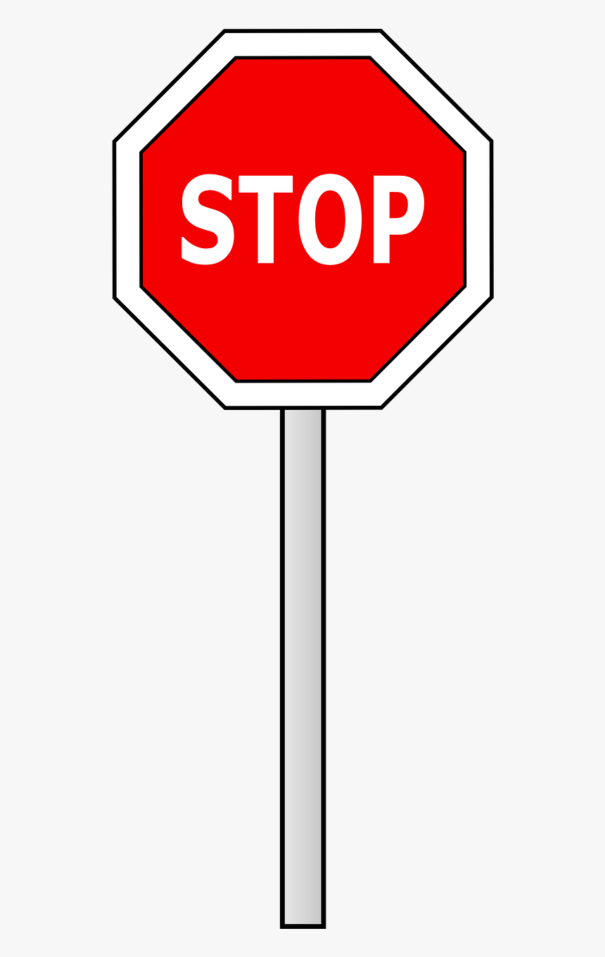 Stop Road Sign Png, Transparent Png, Free Download
