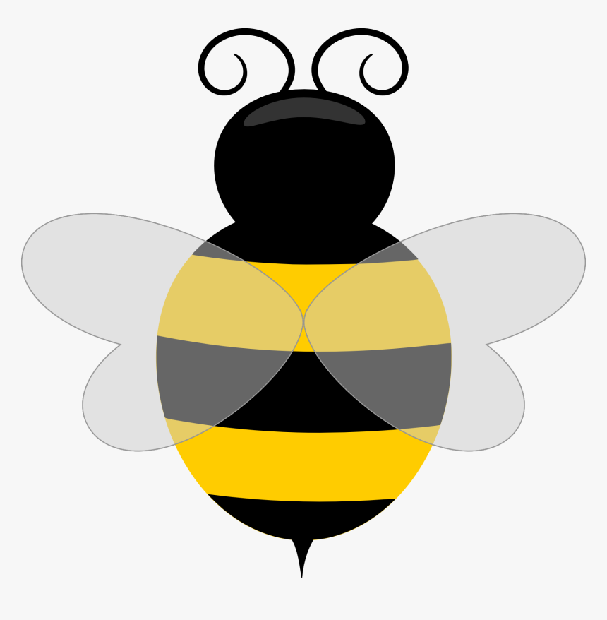 Mixed Clip - Bumble Bee Clipart Transparent Background, HD Png Download, Free Download