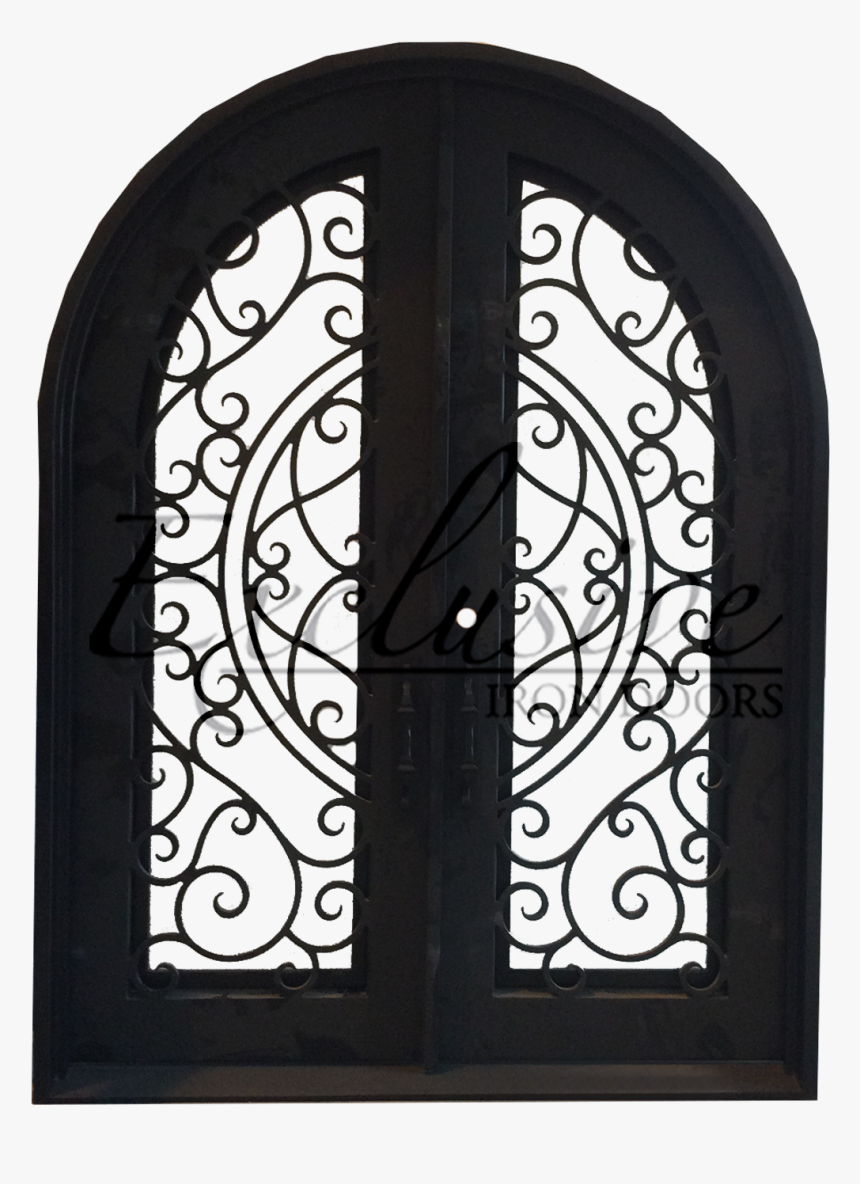 Lorraine Round Double Iron Door - Gate, HD Png Download, Free Download