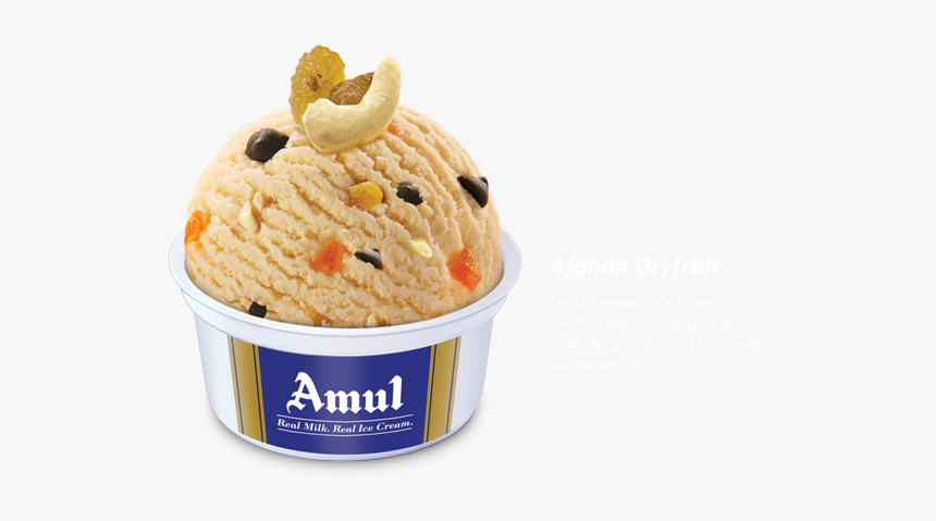 Chocobar Ice Cream Png - Amul Afghan Dry Fruit Ice Cream, Transparent Png, Free Download