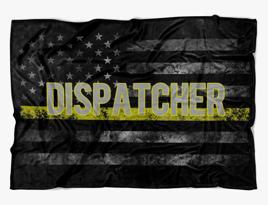 Dispatcher Grunge Flag Fleece Blanket - Bed Skirt, HD Png Download, Free Download